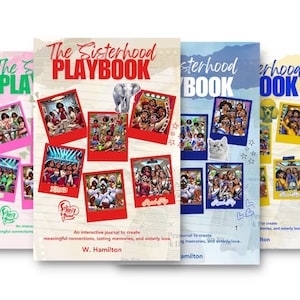 The Sisterhood Playbook | Guided Journal for Sorority Women | Activities, Reflections & Bond‑Building Prompts | Sorority Gift Idea