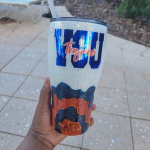 VSU Tumbler | Virginia State Geode Tumbler | Trojan Tumbler | Rattler Tumbler | V State Tumbler | HBCU Tumbler | Graduation gift Tumbler