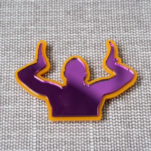 Omega Hooks pin | Badge | Lapel pin | Symbol pin | Fraternity Pin