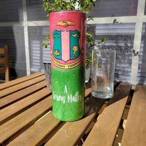 Alpha Kappa Alpha Shield Tumbler | AKA Tumbler