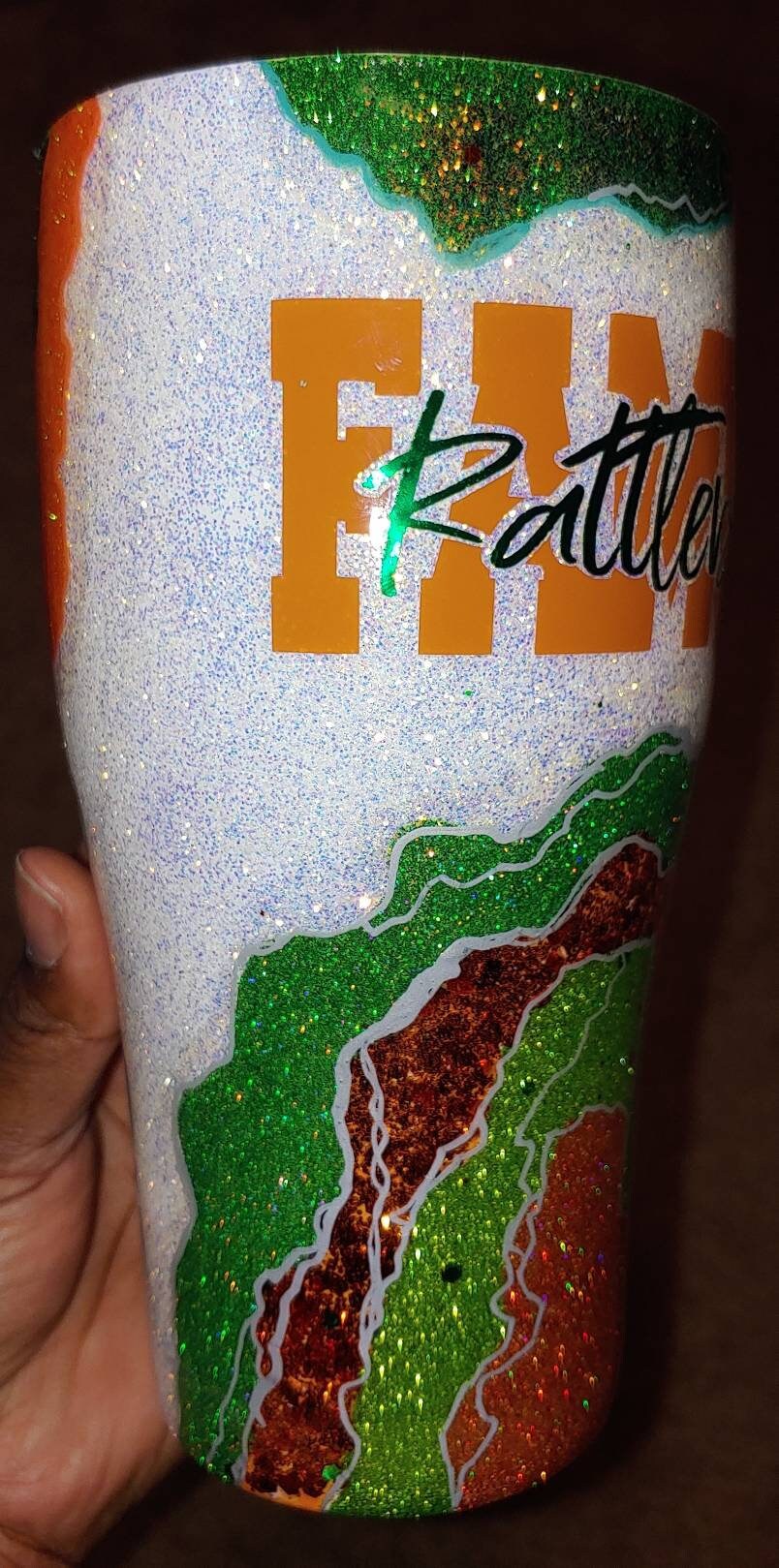 FAMU Tumbler | FAMU Geode Tumbler | Rattler Tumbler | Florida A&M ...