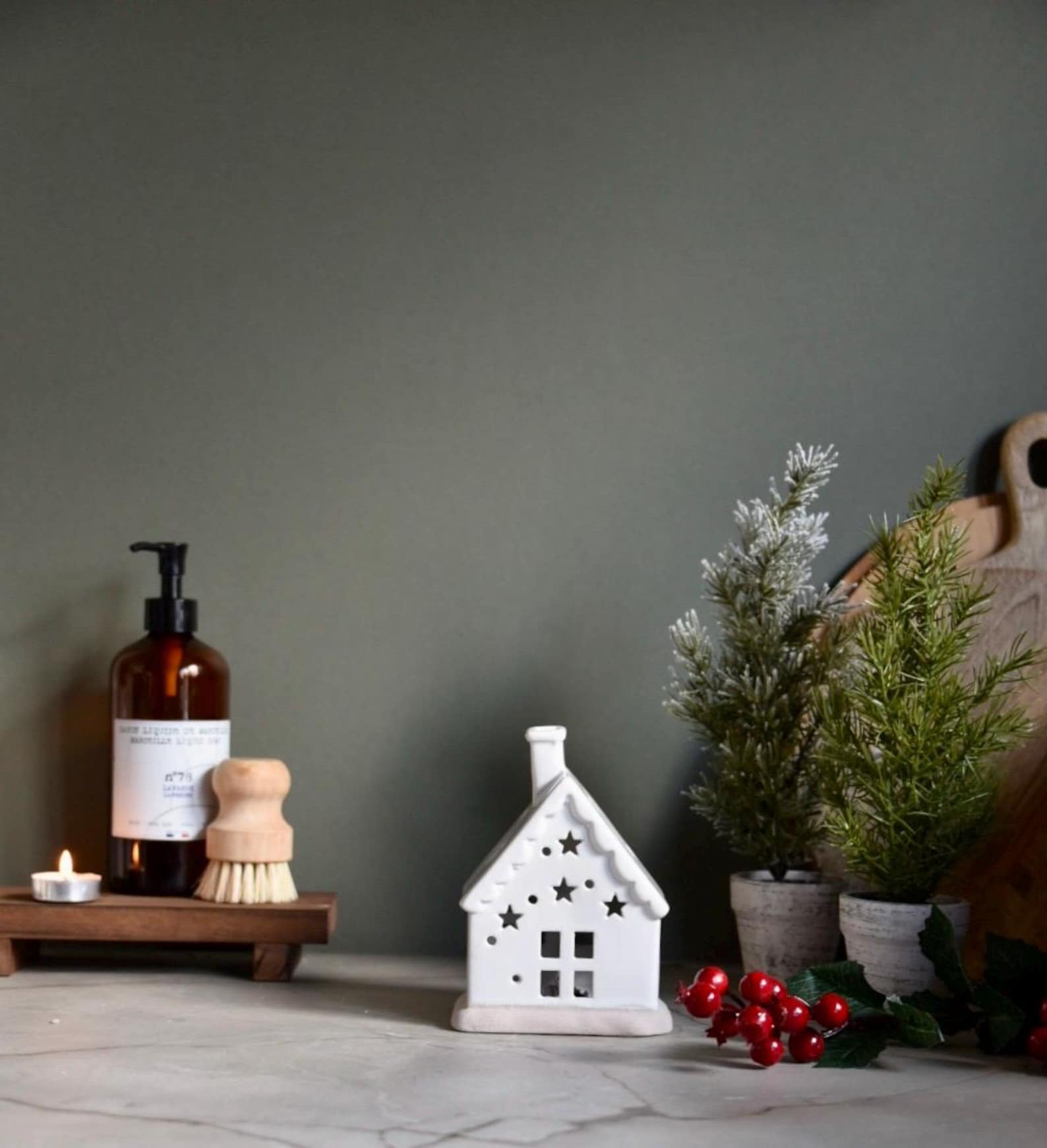 Led House Christmas White Ceramic House | LED Light up House | Autumn Winter Christmas ...