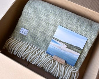 Portnoo Harmony Decke Box, Decke Box, Deckenschachtel, Britische Decke Made in UK Kunstdruck, Einweihungsparty, Firmengeschenk, Geschenkset