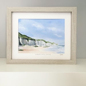 Whiterocks Beach, Portrush, Northern Ireland, Irish landscape, Painting, Acrylic, North Coast, NI, Charlotte Smyth Art, house warming, home