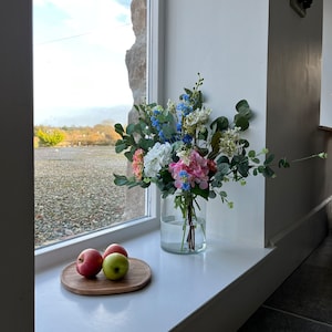 Spring Bloom Hydrangea Flower Arrangement | Colourful Artificial Faux | Greenery | Flowers | Country living | Floral |home | wedding flowers