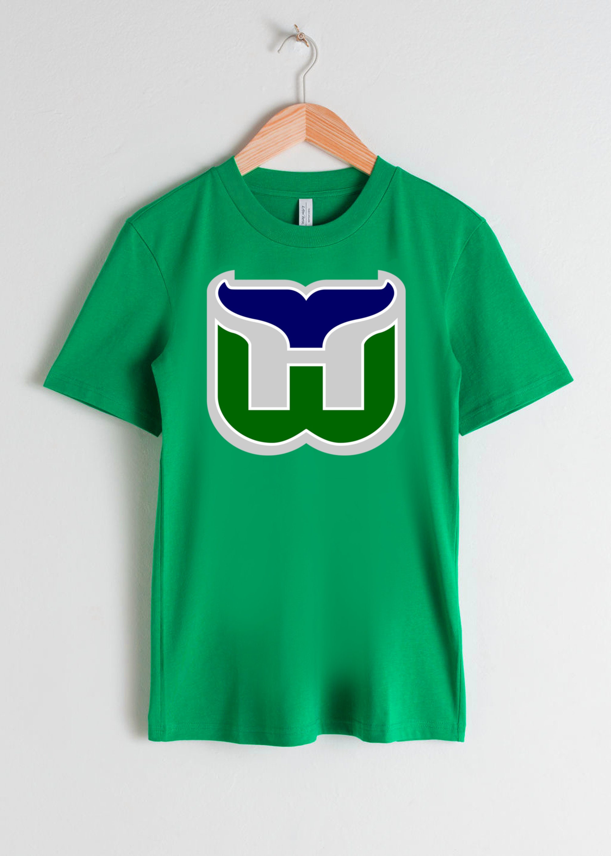 70s Vintage New England Whalers Ringer Tee Hartford Whalers 
