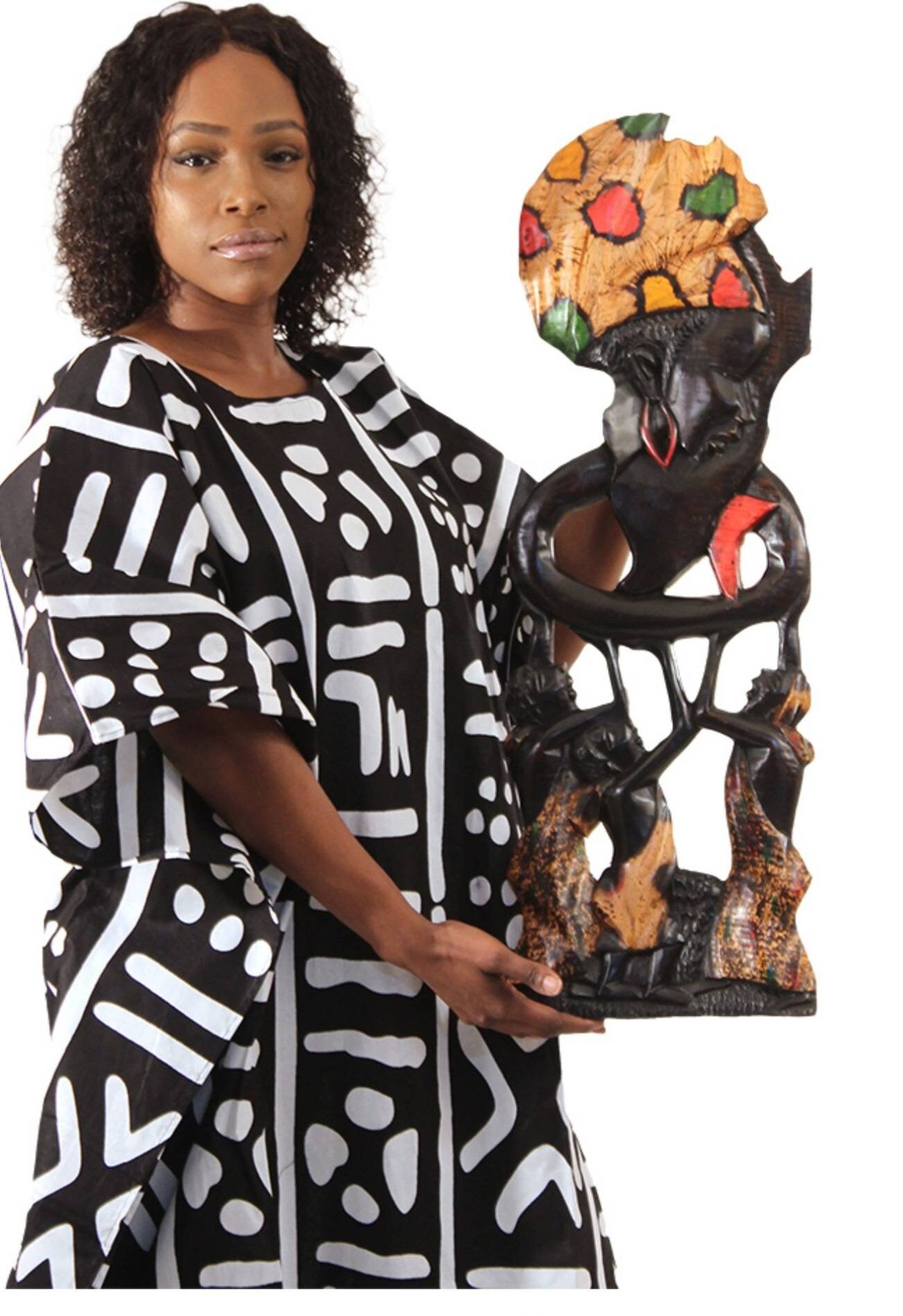 Art sculpture africa swahili karibu means wall Etsy