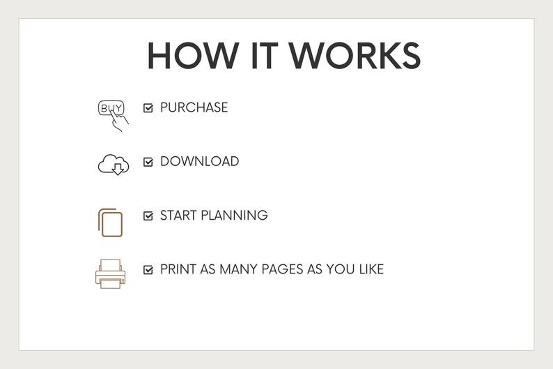 Daily undated planner printable printable planner daily etsy