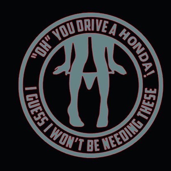 Funny Honda Decals Etsy