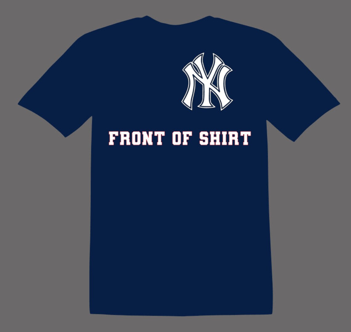 New York Yankees Inspired Tshirt New York Yankees Shirt NY Etsy