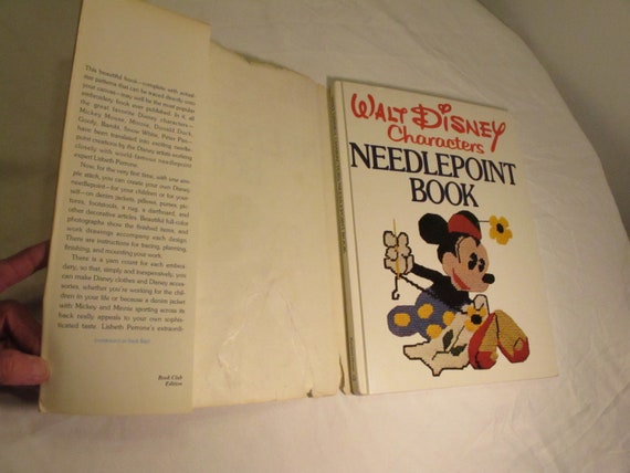 Walt Disney Characters Needlepoint Book: Embroideries and Needlework Instruction [Book]