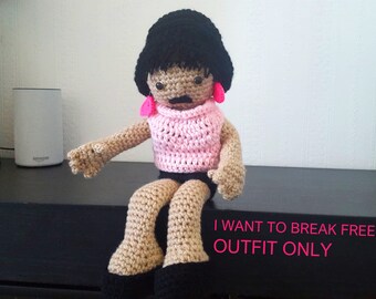 freddie mercury stuffed doll