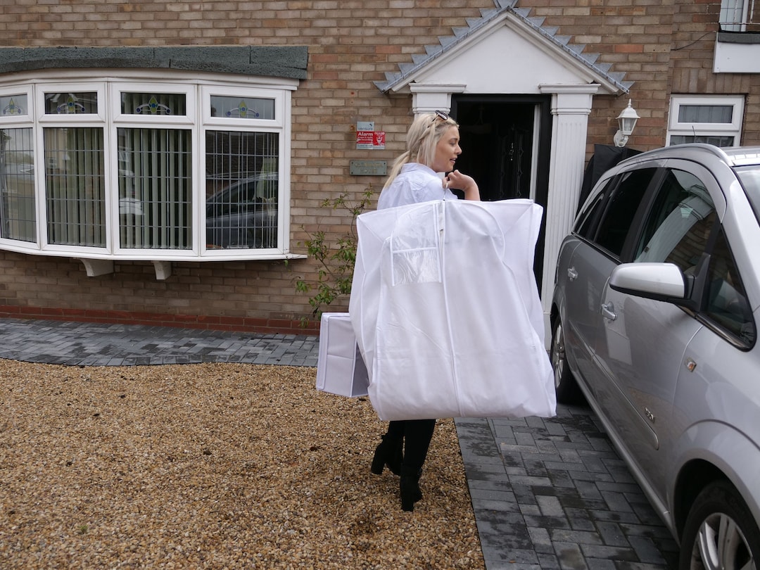 Wedcova UK Extra Large Wedding Dress Bag Gifts for Her Bridal Dress