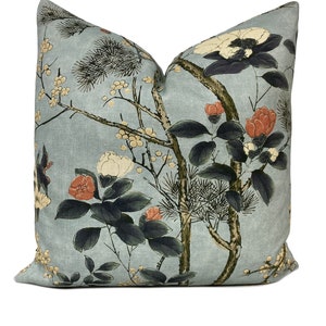 Thibaut Katsura Mist Grand Palace Collection Cushion Cover Pillow Cover Double Sided
