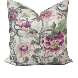 Designers Guild Piccadilly Park Hibiskus Doppelseitige Kissenbezug Kissenbezug Dekoratives Kissen