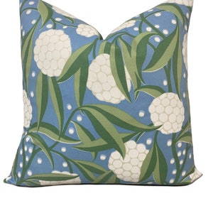 Schumacher Rubus Delft Double Sided Cushion Covers Pillow Covers