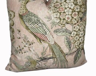 Thibaut Villeneuve Anna French Manor collection Blush Double Sided Cushion Cover Pillow cover