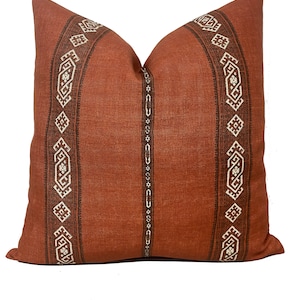 Carolina Irving Alexandria Cinnabar Cushion Cover Pillow Cover DoubleSided