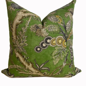 Thibaut CHATELAIN Green Heritage Collection Cushion Cover Pillow Cover Double Sided