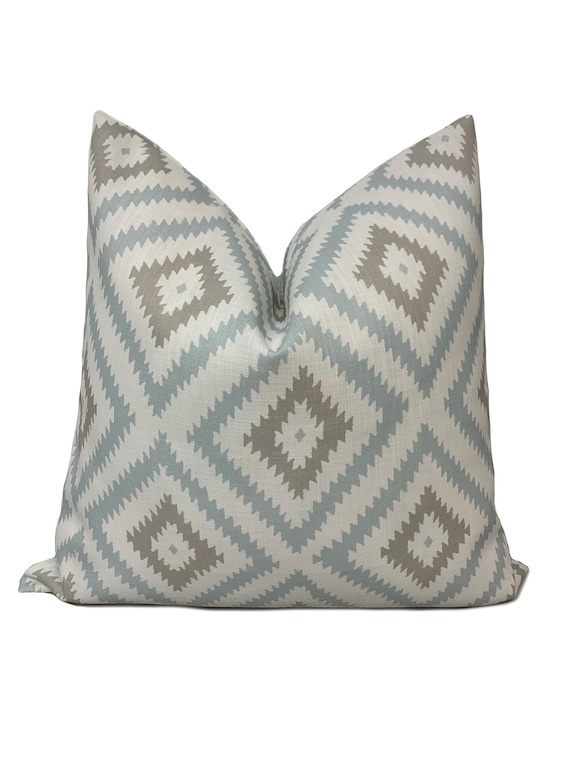 Andrew Martin Curtain Fabric Glacier Ice Outdoor Cushion Cover