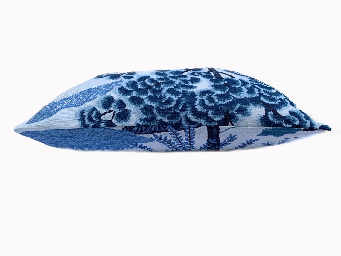 Thibaut Daintree Blue and White Cushion Cover Pillow Cover Etsy