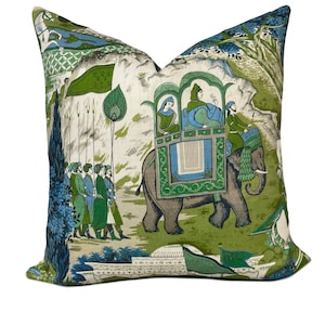 G.P & J Baker Shalimar Teal Dekoratives Kissen Kissenbezug Kissenbezug
