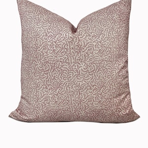 Soane Great Britain - Pink - Coral -  Cotton Poplin Cushion Cover Pillow Cover Double Sided