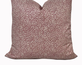 Soane Great Britain - Pink - Coral -  Cotton Poplin Cushion Cover Pillow Cover Double Sided