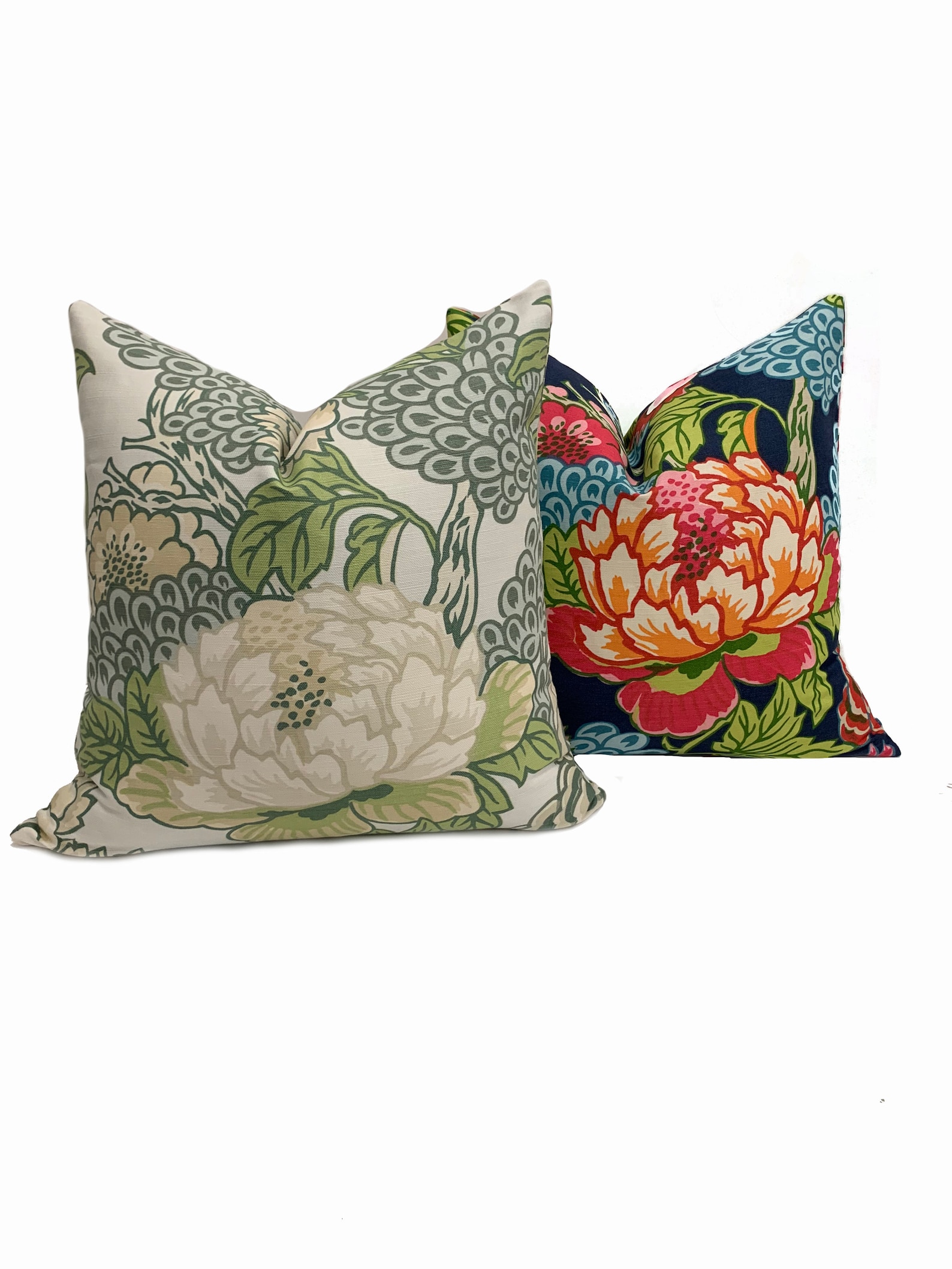 Thibaut Honshu Dynasty Collection Robins Egg Cushion Cover Etsy