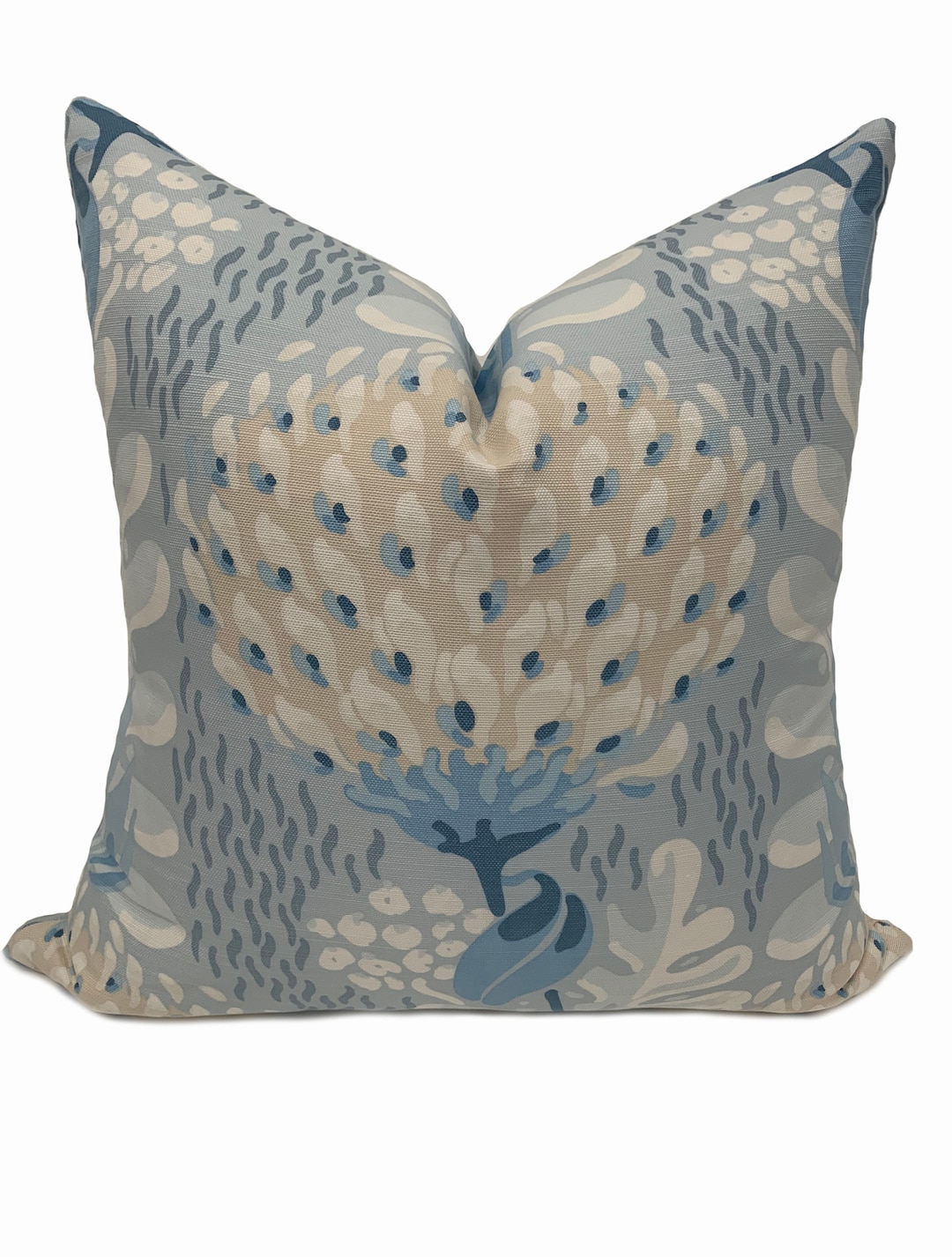 Thibaut Tiverton Spa Blue Celon Collection Cushion Cover Pillow Cover