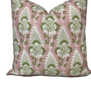 Thibaut Cornwall Anna French Collection Blush Cushion Cover Pillow Cover Double Sided