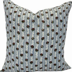 Lisa Fine Nicobar Sky Blue Cushion Cover Pillow Cover Double Sided