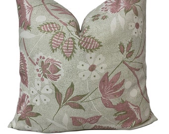 Thibaut Indienne Hazel Blush Anna French Collection Kuddfodral Örngott Dubbelsidigt