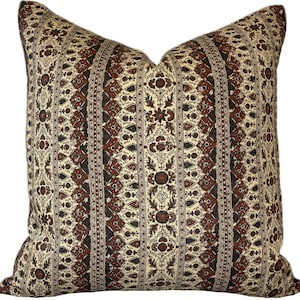 Michael Smith Jasper Rammu Rust Double Sided Cushion Cover Pillow Cover