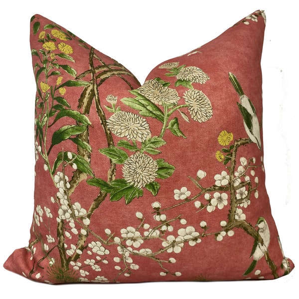 Coral Pattern Acqua Cushion main image 0