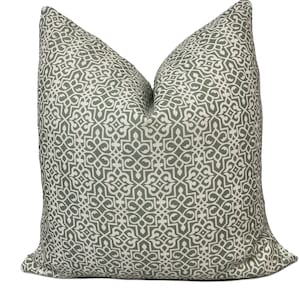 Soane Great Britain Yasmin Hayat Rumi Eau de Nil Cushion Cover Pillow Cover Double Sided