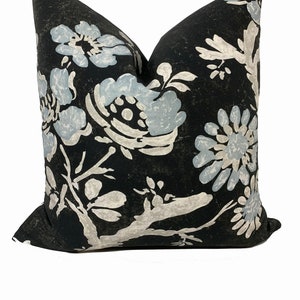 Thibaut CLAUDETTE Heritage Collection Charcoal Housse de coussin Housse de coussin double face