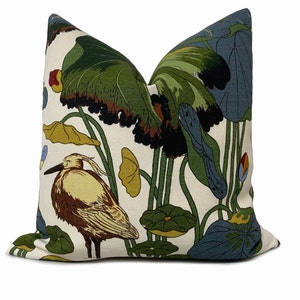 G.P & J Baker Nympheus Multi/White Double Sided Cushion Cover Pillow Cover