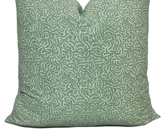 Soane Great Britain - Green - Cotton Poplin Cushion Cover Pillow Cover Double Sided