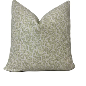 Colefax and Fowler Blythe Green Cushion Cover Pillow Cover Double sided Home Interior