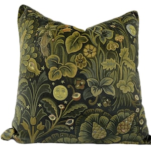 High End Luxury Designer Velvet Garden Handmade Cushion Cover Interior Decorative