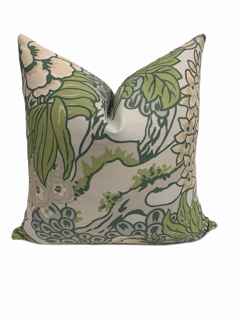 Thibaut Honshu Dynasty Collection Robins Egg Cushion Cover Etsy