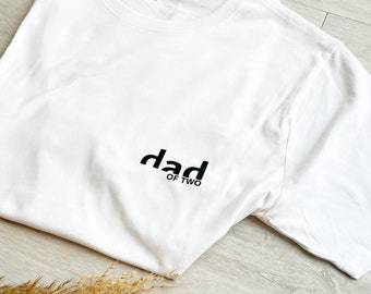 DAD T-Shirts aus 100% Biobaumwolle | personalisiert | Vatertag | Familie | Geschenk Papa | Papa Shirt | Geschenk Papa | Kreativlädchen JaNi