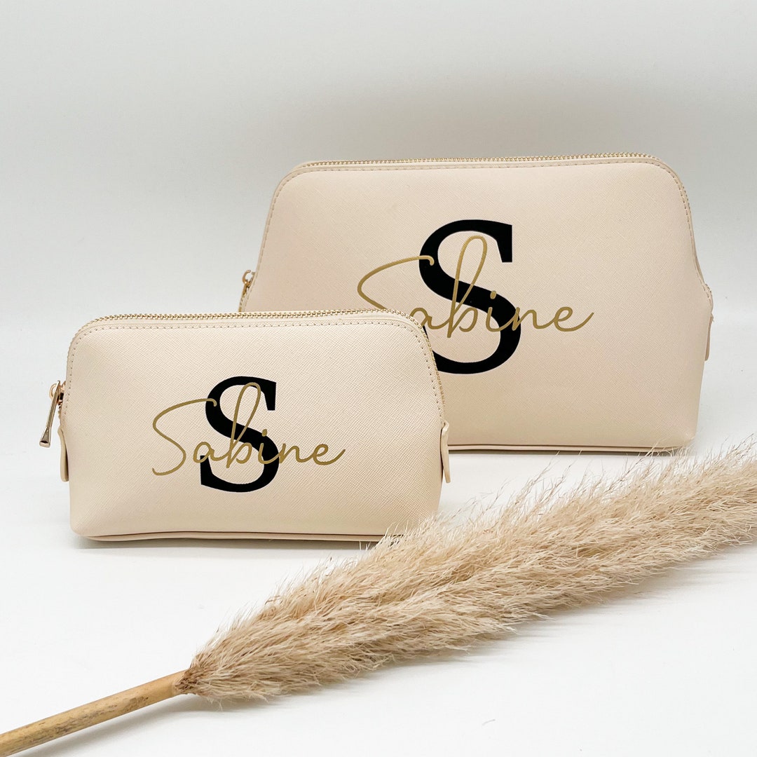Personalized Cosmetic Bag, Birthday Gift, Mother's Day Gift, Gift for Mom,  Personalized Gift, Personalized Cosmetic Bag - Main Image