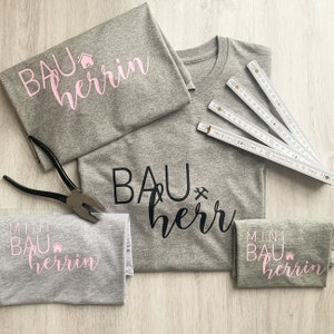Builder Builder Mini Builder Mini Builder T-Shirt - Partner look for the whole family - Construction site T-Shirt Gift Topping out ceremony - Gift