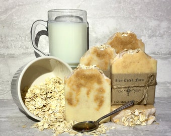 Goat Milk Soap Oatmeal Milk & Honey