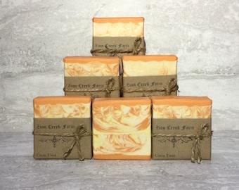 Goat Milk Soap Citrus Twist