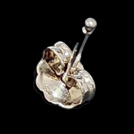 Pearl Earrings Solid Sterling Silver Stamped 925 … - image 8