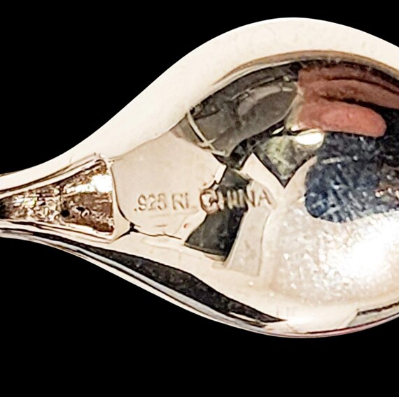 Pearl Earrings Solid Sterling Silver Stamped 925 … - image 3