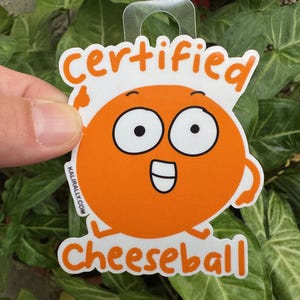 Dad joke sticker Corny Sticker Snacks Sticker Food Pun Sticker Pack gift quirky vinyl decal bundle decals novelty gift cheesy cheese ball